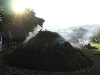 Bilder zum Kohlemeilerprojekt